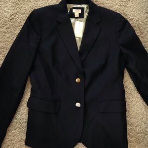 NWT J Crew navy blazer